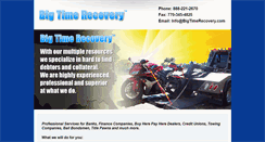 Desktop Screenshot of bigtimerecovery.com